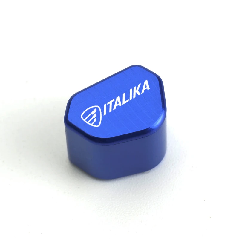 ل ITALIKA FT200TS RC125 RC200 RC150 مودينا 175 اكسسوارات CNC الألومنيوم دراجة نارية زر بدوره إشارة التبديل غطاء مفتاح