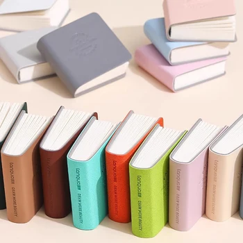 3 ชิ้น/แพ็ค Mini Drawing Book PU สแควร์สีน้ํา Sketchbook กระดาษหนา GSM 200g ภาพวาดกระดาษหนังสือศิลปะนักเรียนอุปกรณ์