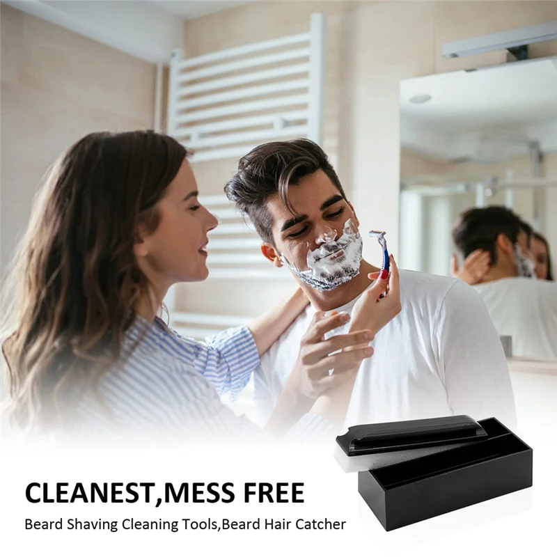 เครื่องมือทําความสะอาดชุดทําความสะอาดและที่วางเครา, การทําความสะอาดเครา 1 อันและที่วางบาร์ทําความสะอาด 1 อัน, สําหรับการโกนอ่างล้างจานในห้องน้ําของผู้ชาย