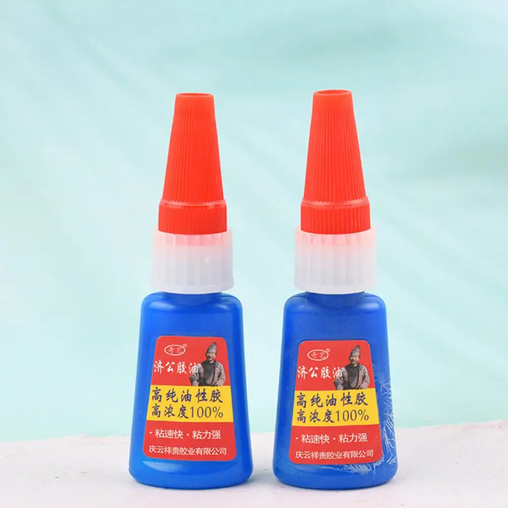 1~6PCS Oily Glue 20g Colorless Waterproof Fast Fixed Calls Environmentally Friendly Professional Tools Liquid Glue Clear