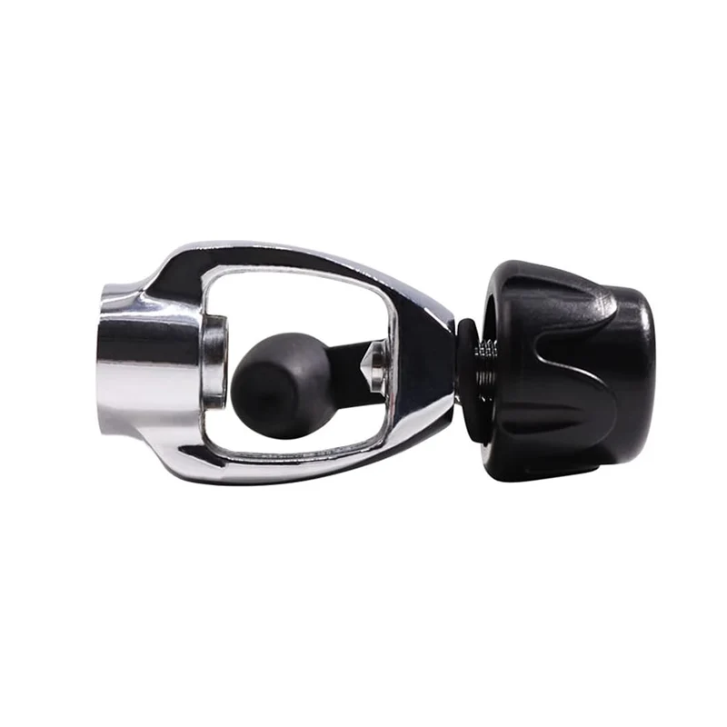 For Yoke to DIN Converter G5/8 14 Thread for Scuba Diving Regulators Compact Aluminum Body Easy Operation No Tools Required