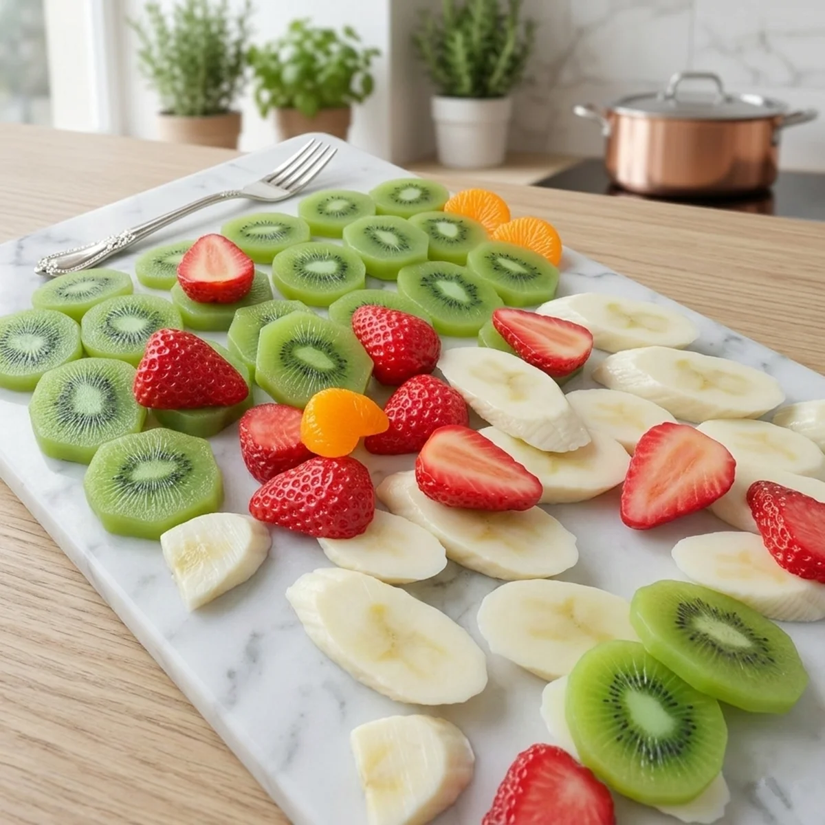 6 Stück Realistische Künstliche Fruchtscheiben - Simulierte Orange, Kiwi, Erdbeere, Banane als Requisiten für Küchendekoration & Fotografie – Detail 8