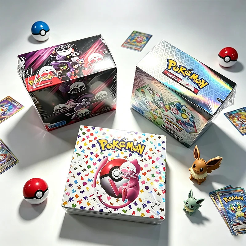 360Pcs Pokemon Pokemoncard Destined Rivals Prismatic Evolutions Scarlet Violet 151 PALDEAN English Battle Booster Trading Cards