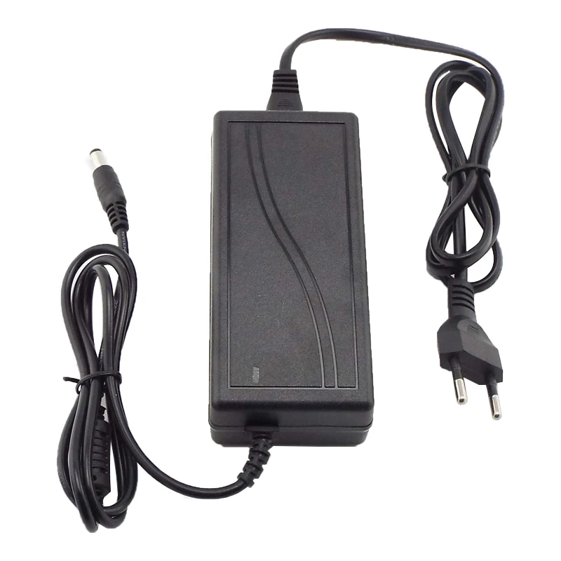 12Volt 4000ma AC do DC Adapter do zasilacza 110-220V 12V 4A ładowarka konwerter 5.5 * 2.mm do kamera telewizji przemysłowej taśmy LED