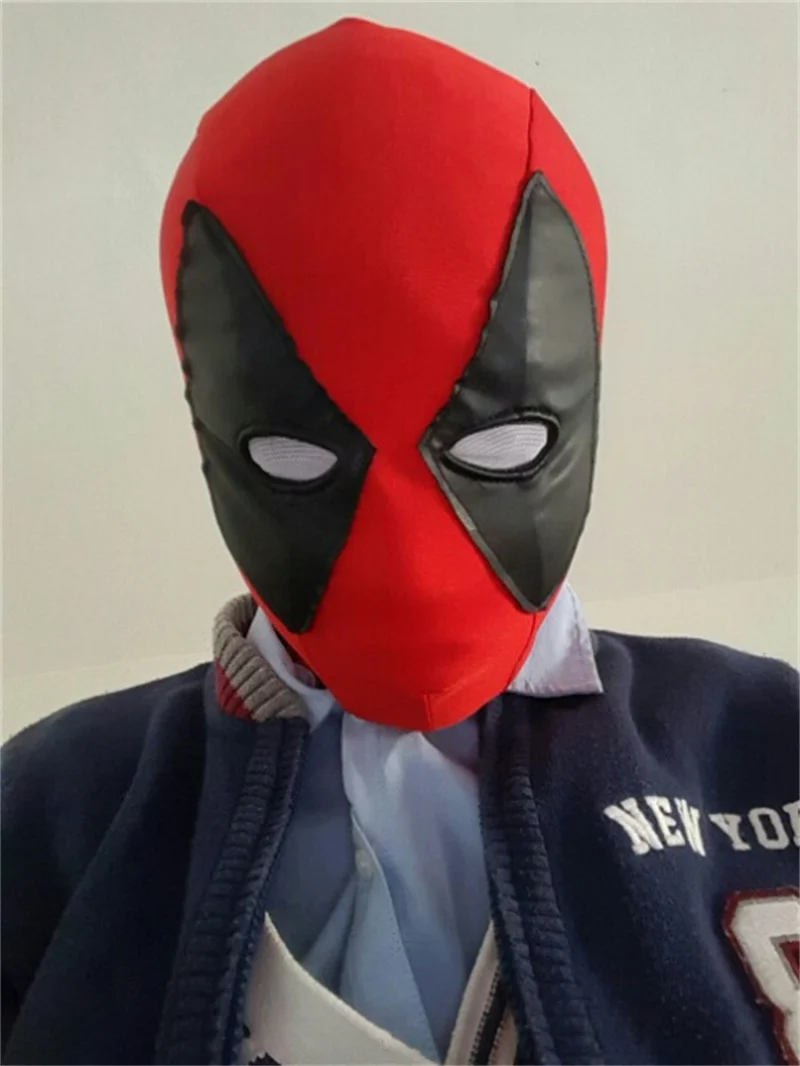 Máscara do super-herói Deadpool, Wade Winston Wilson Cosplay Traje, Halloween Party Masquerade, Carnaval Roleplay Props