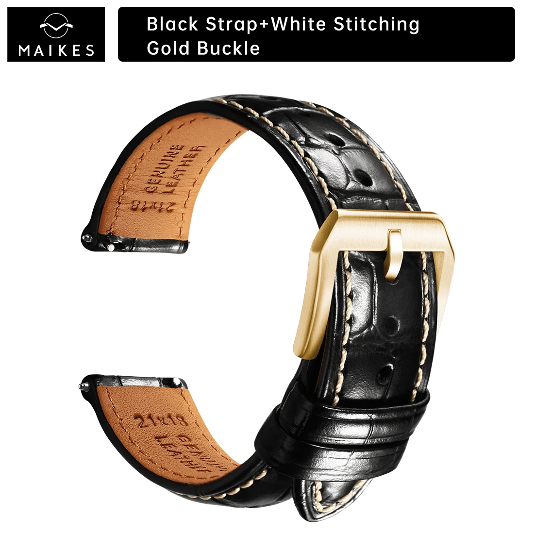 Maikes Luxus Rolex Leder Armband Schnellverschluss 20mm 21mm 22mm Zubehör Uhrenarmbänder Armbänder Für Omega Uhrenarmband 8