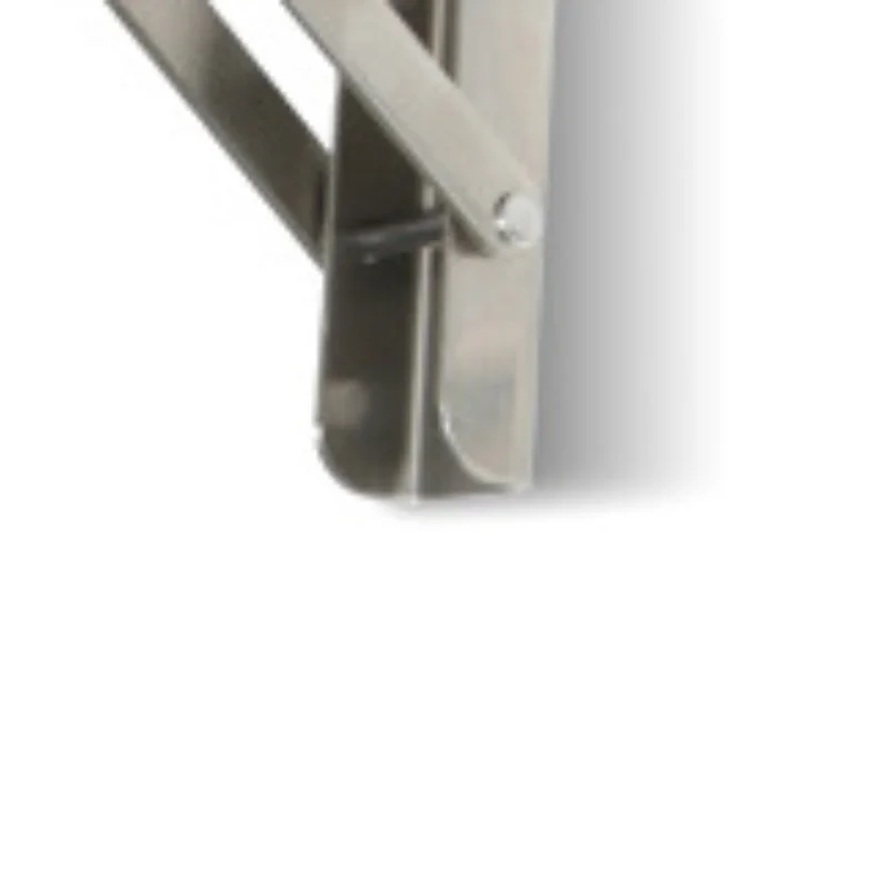 

Motorhome Silver Finish Thickened Stainless Steel Mini Folding Table Car Accessories Campervan Folding Bracket Table Shelf