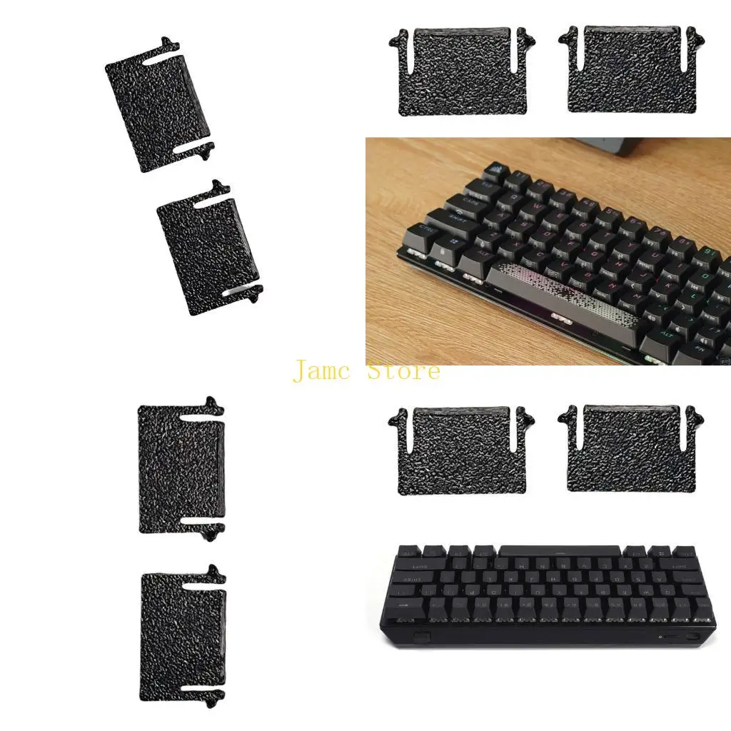 LX0B Ergonomic Keyboard Feet Stand Support Leg Holder For K70 MINI Mechanical Gaming Keyboard Improves Comfortable Typing