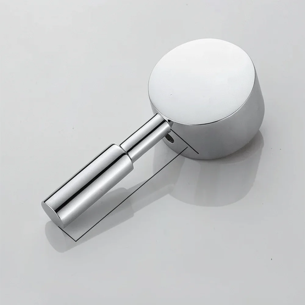 Universal Alloy Faucet Handle Knob For Cold Hot Water Kitchen Basin Bathroom Sink Mixer Tap Valve 35mm 40mm Repair