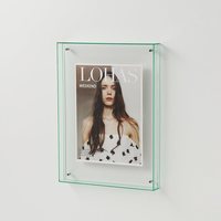 Transparent Double-sided Acrylic Photo Frame DIY Poster Painting Hall Bedroom Wall Decoration Ins Style Table Picture Frame