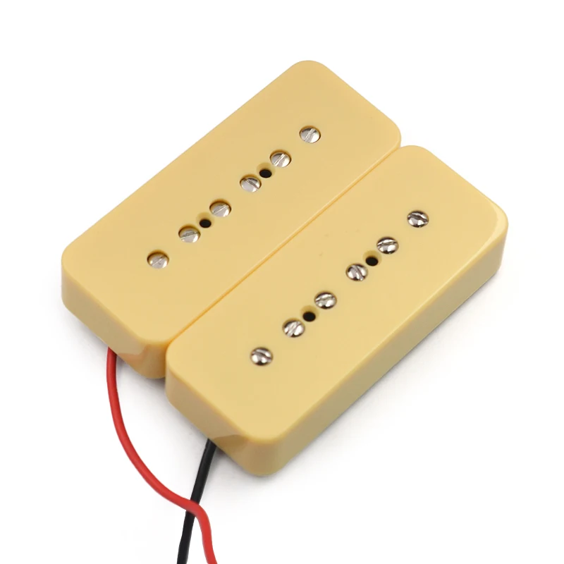 Single Coil Soap Bar Pickups For P-90 P90 Guitar Ivory