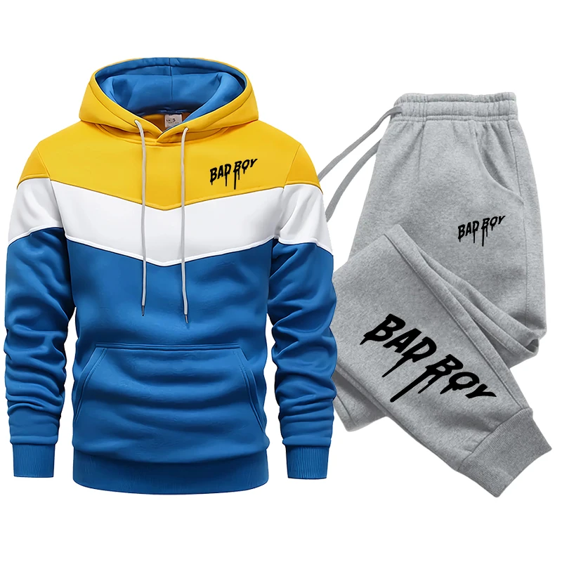 Men Tracksuit Sports Jogging Sweatshirt Men\'s Set Casual Comfortable Fashion Hoodie High Quality Autumn Winter Daily Sweat Pants