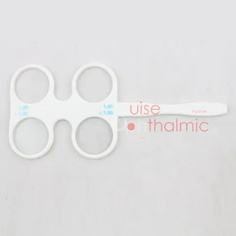 Fixed PD Confirmation Tester 0.25/0.50/0.75/1.00/1.50/2.00 Optical Turnner | Low Vision Therapy Training Tools flipper