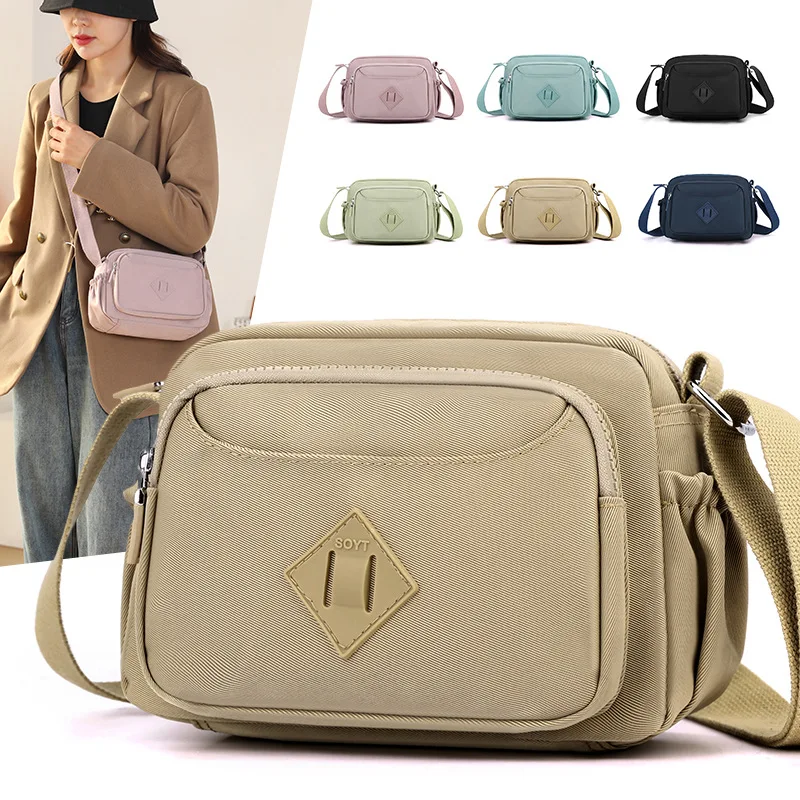 New  Waterproof Nylon Women Messenger Bags Ladies Handbag Female Crossbody Bags Shoulder Bags Small Casual Travel bag