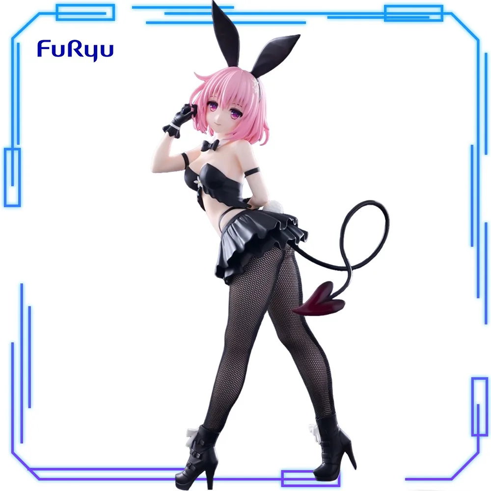 En Existencia, Figura de Anime Original de FuRyu, To LOVEru Darkness Momo Belia Deviluke BiCute Bunnies, 27 cm, Modelo de Chica Anime, Juguete Coleccionable, Regalo