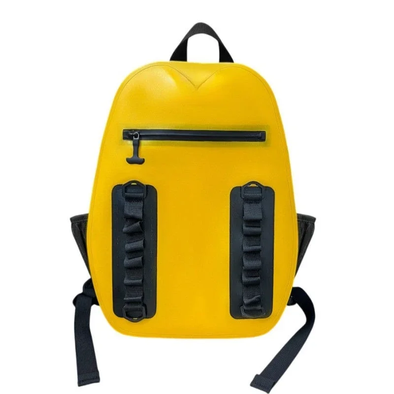 Fully waterproof backpack, outdoor camping swimming diving backpack to assist in life saving