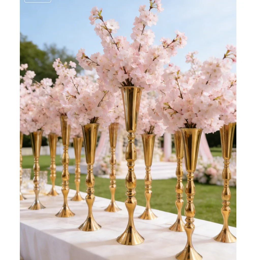 

10pcs)50-100cm) Flower Arrangement Stand Decorative Wedding not Clear Acrylic Flower Stand for Party Wedding Decoration