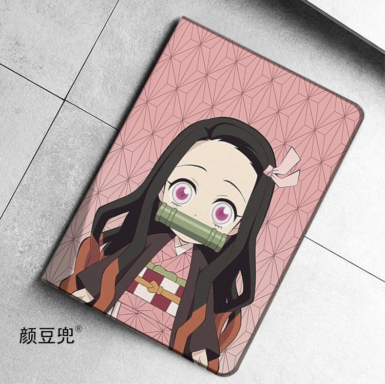 

Kamado Nezuko Amine For Samsung Galaxy Tab A7 Lite 8.7 2021 Case S9 Plus Tri-fold stand Cover Galaxy Tab S6 Lite Tab S8 S7 Plus