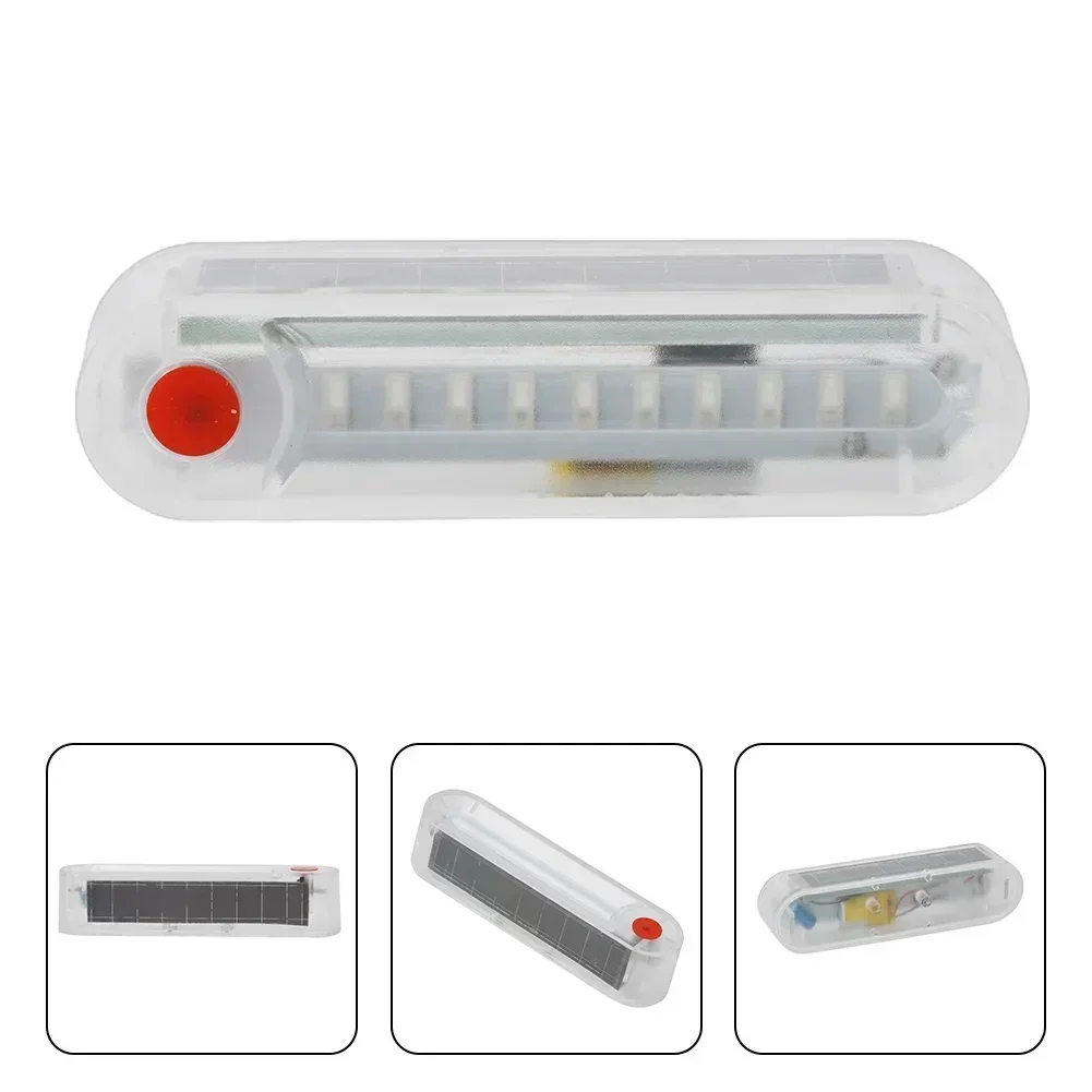Mini LED Solar Power Car Strobe Light Night Security Simulated Alarm Anti-Theft Anti-rear Caution Lamp 5V 3W 2A