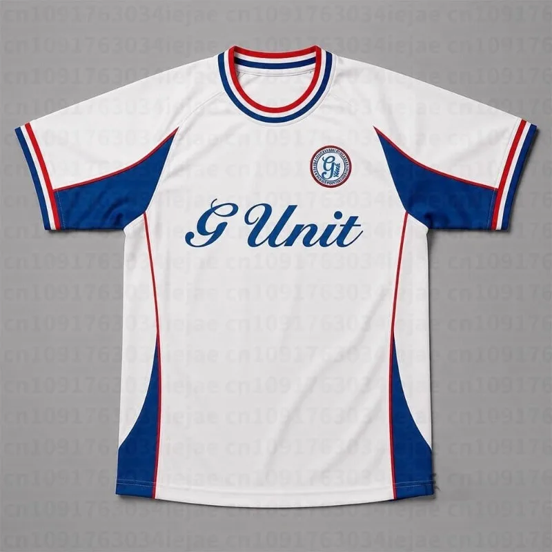 Vintage Retro 50 Cent’s G-UNIT G6 2026 Jersey Shirt Trendy Casual Quick-drying Crew Neck Short Sleeve Sports Tee Family Matching