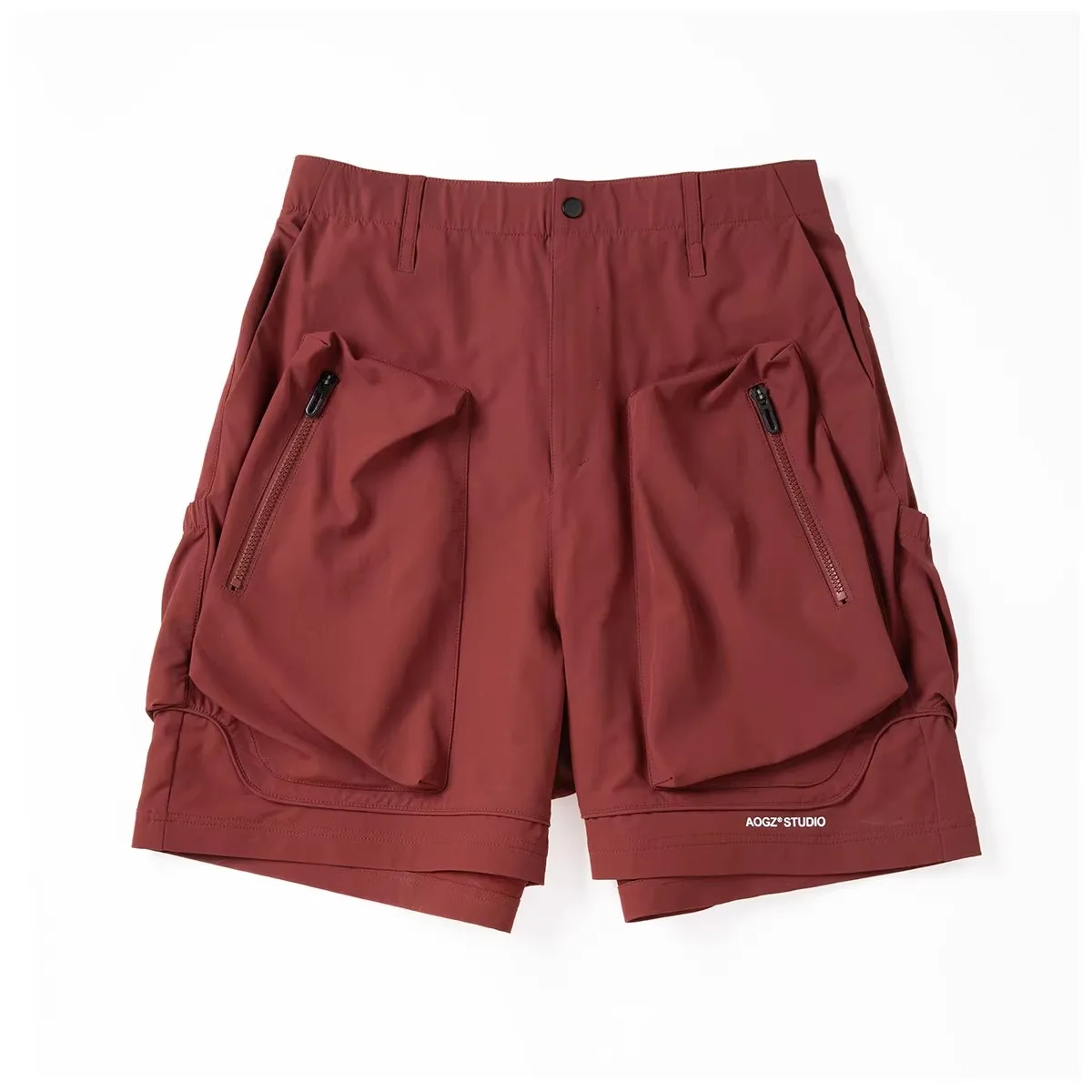 Mens Tactical Shorts 2025 Summer Functional Multi Pockets Shorts Techwear Hip Hop Streetwear Quick Drying Short Pants