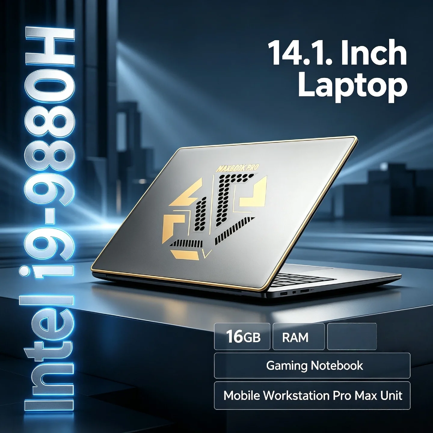 Intel i9 9880H 1920x1080 32GB RAM 2TB SSD 14.1 Inch Ultra Slim Laptop Gaming Office Study Home Pro Max Unit Plus