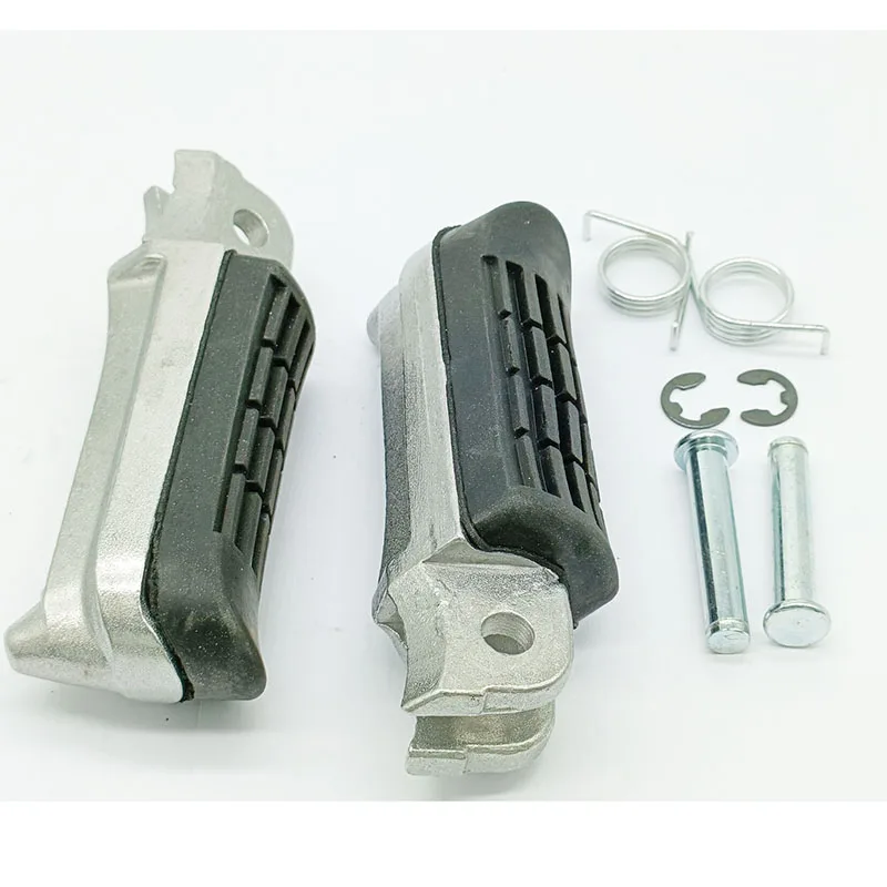 Front Foot Pegs Footrests For Honda CB900 CB919 Hornet 2002-2007 CBR500F 1987-1991 CB-1 CB400F 1989-1991 NTV600 Revere 1988-92