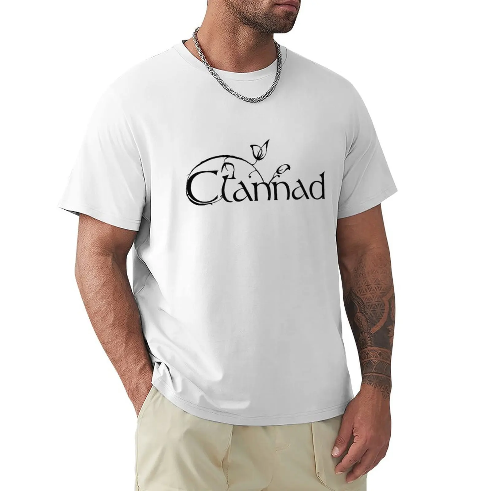 Clannad T-Shirt kawaii clothes summer top sweat men t shirts