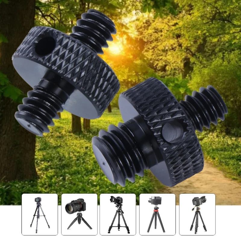 M6CA 1/4 to 3/8Inch 1/4 to Camera Screw Conversion Photography Accessory Easy Installations