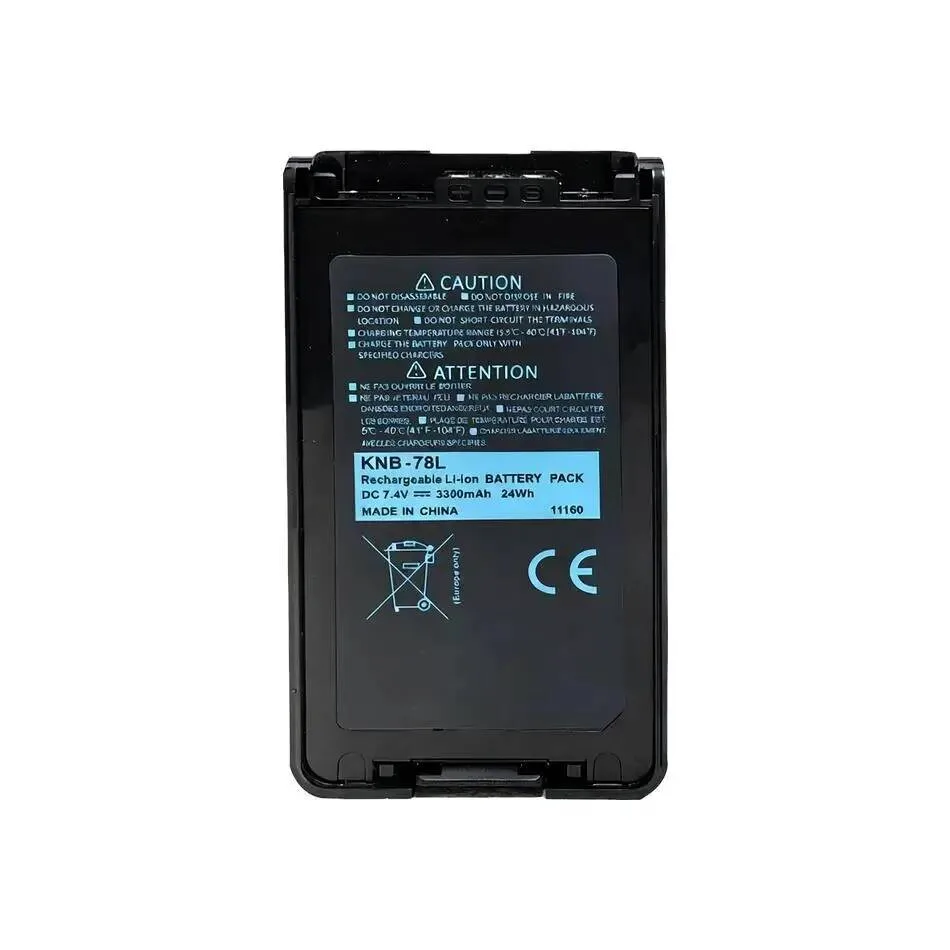Radio Battery Replaceable For Kenwood Knb-78L 3300Mah Good Low-Temperature Performance