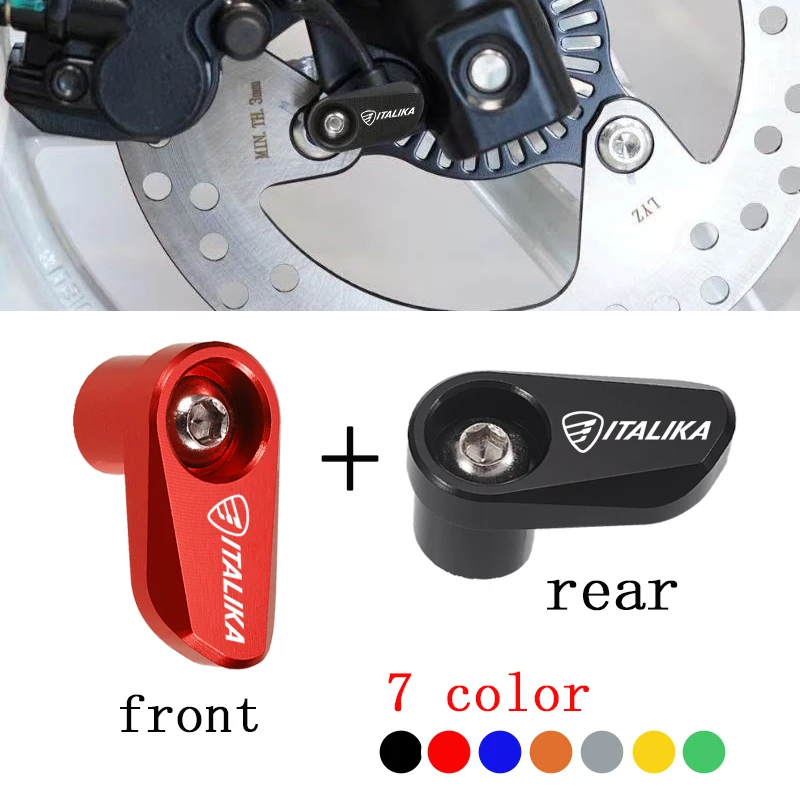 

For ITALIKA FT150 250 AT125 150Z 250Z Vort-X 300R Spitfire 250 Motorcycle Front Wheel ABS Sensor Protection Guard Cover