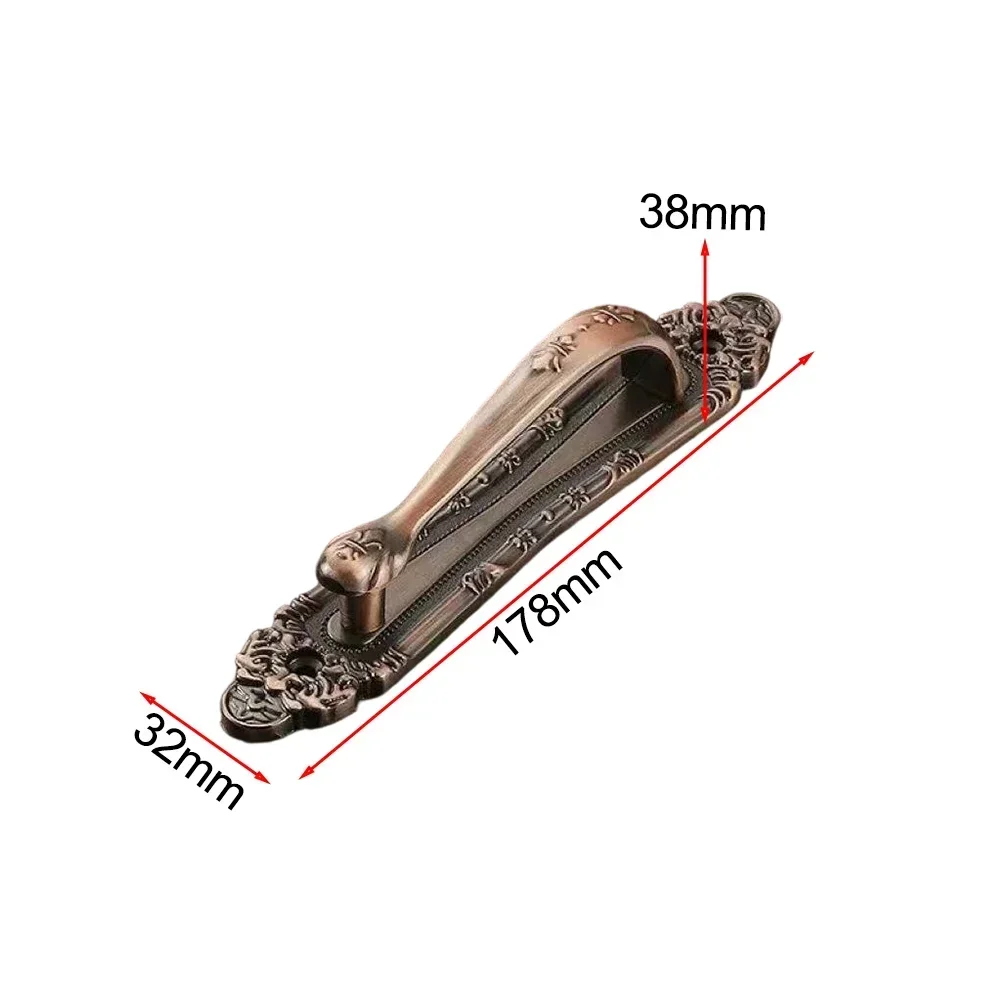 

Rust Resistant European Antique Aluminum Alloy Door Handle for Home Office Wooden Doors and Drawer Installation