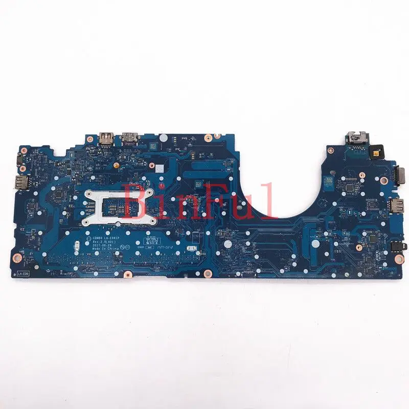 CN-0V6V32 0 V6V32 V6V32 scheda madre per Laptop Dell Latitude 5580 con CPU SR2F0 I5-6300U CDM80 LA-E091P 100% testata OK