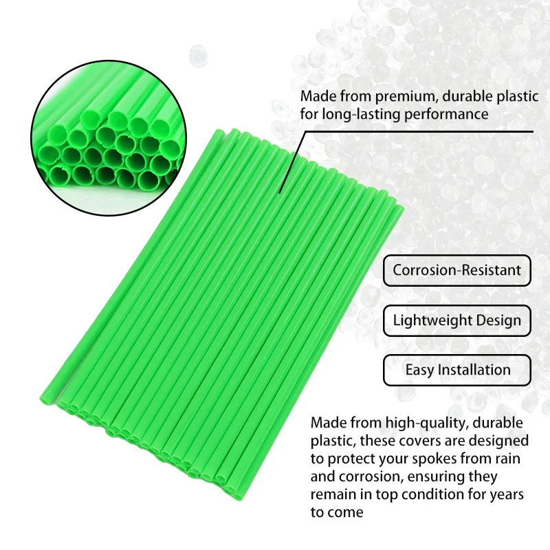 أجزاء أدوات الدراجات النارية البلاستيك تكلم حافة يغطي لعجلة الدراجة الترابية تكلم جلود حامي يلتف عدة موتوكروس الملحقات