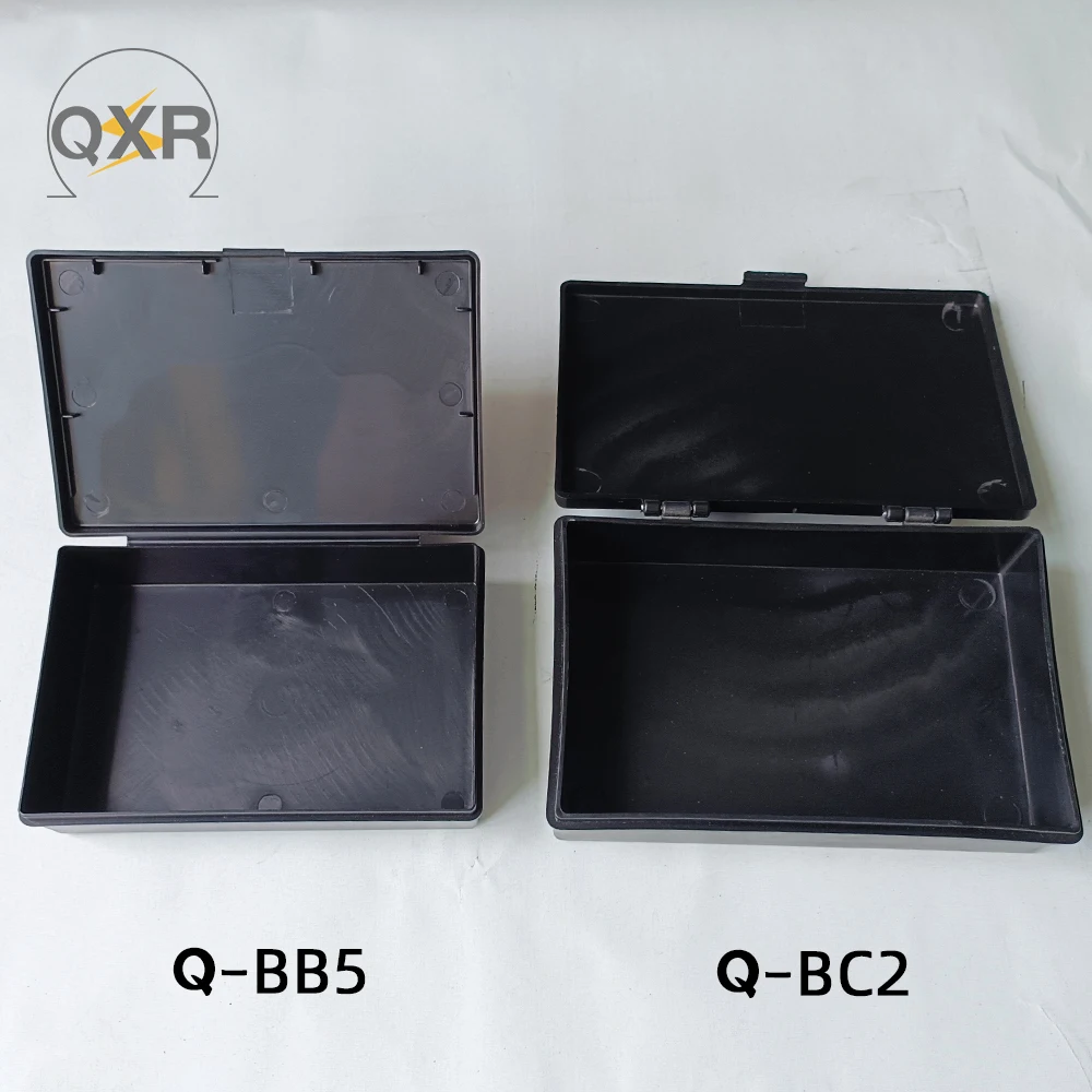 Q-BB5 Q-BC2 ESD Plastic box The small storage box can hold electronic components Black anti-static box