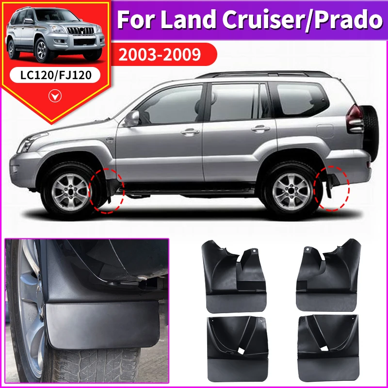 

Front Rear Fender For Toyota Land Cruiser Prado Lc120 120 Car Accessories 2003 2004 2005 2006 2007 2008 2009 Fender Modification