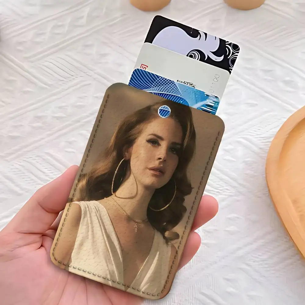 L-Lana Del Singer R-Rey porte-clés pour carte de travail banque porte-affaires carte d'étudiant étui de protection carte de Bus