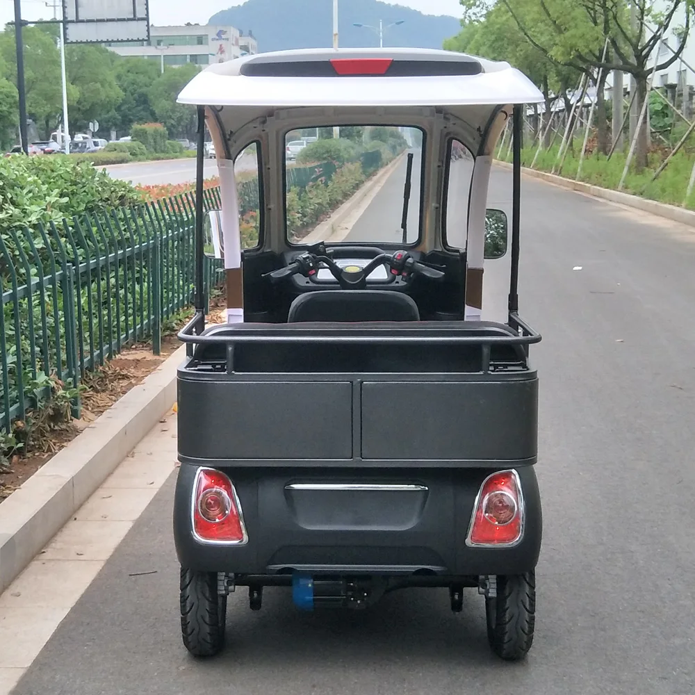 China cheap battery power open body 3 wheel golf cart with storage box