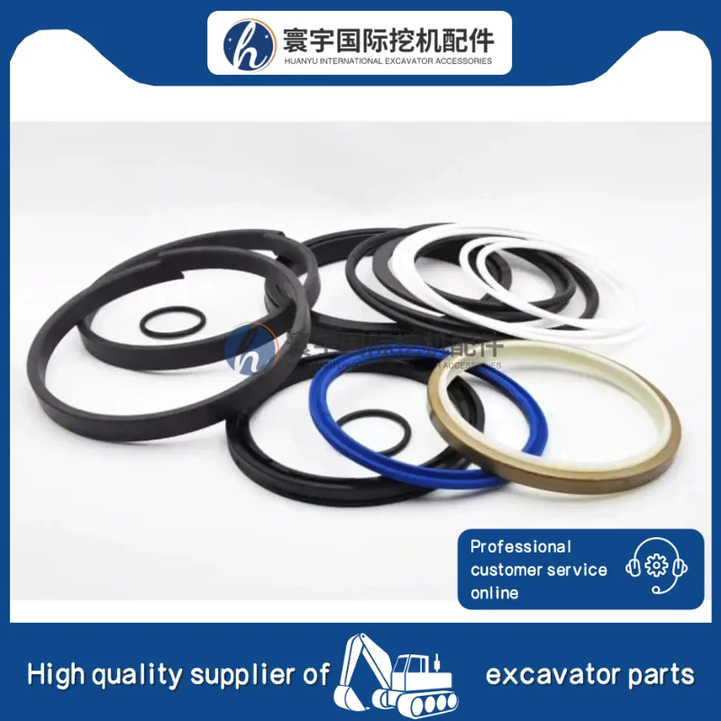 

1 Pcs Compatible with Vol-vo Ec EC460BLC Excavator Seal Ring BOOM Big ARM Bucket Oil Cylinder Oil Seal Excavator Part