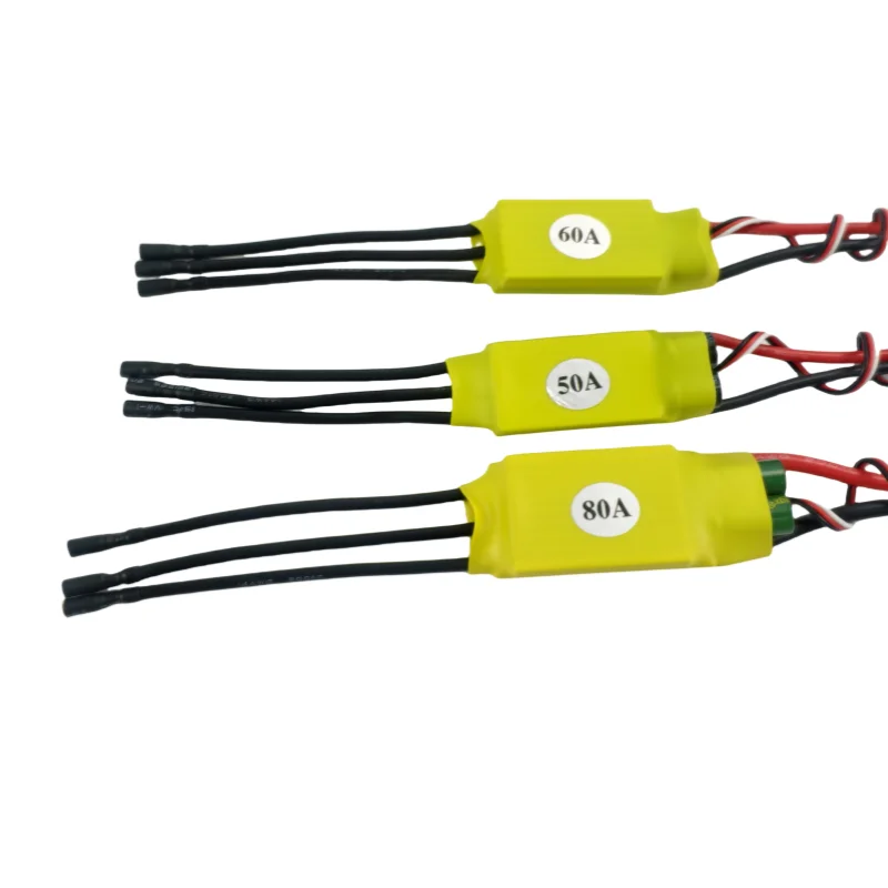 عالية الجودة XXD 50A 60A 80A فرش ESC كهربائيا قابل للتعديل طائرات التحكم عن بعد الثابتة الجناح نموذج الملحقات #3