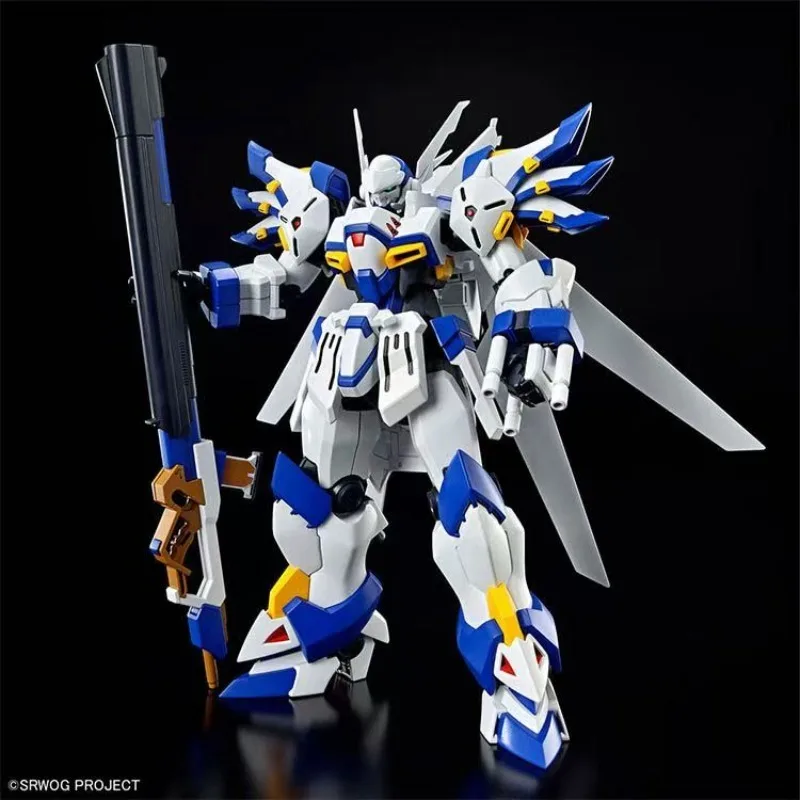 【Auf Lager】BANDAI Origina HG Super Robot Wars OG PTX-007-03C WEIß RITTER Mecha-montiertes Modellspielzeug zum Sammeln