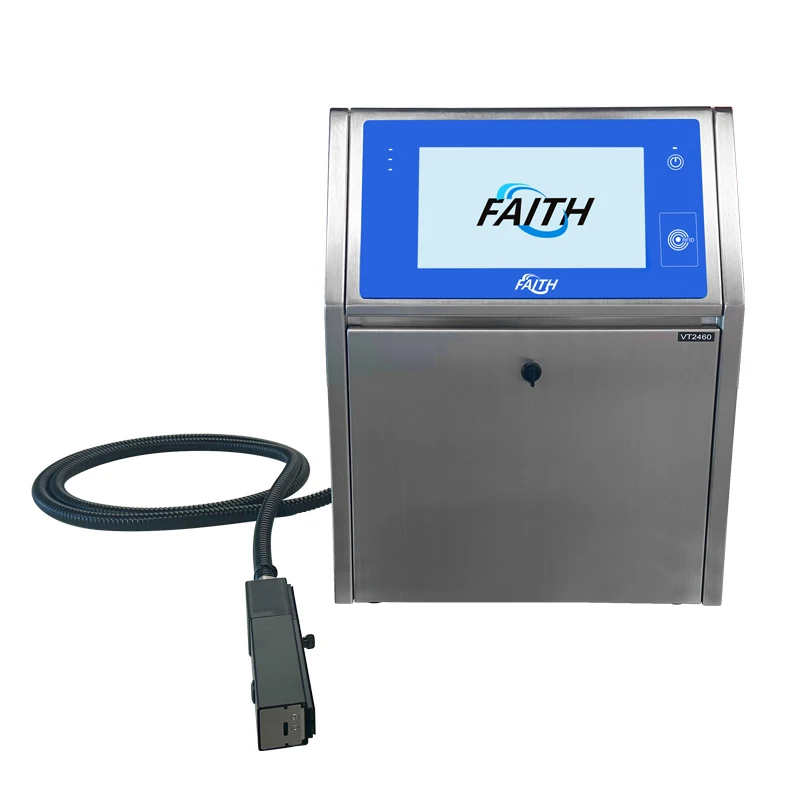 

High Quality CIJ Printer Coding Different 4 Line Information on Carton Box