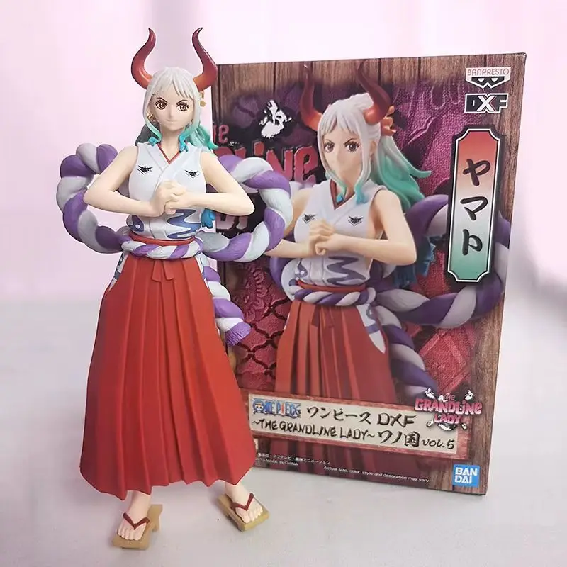 

Bandai Banpresto Original Genuine DXF One Piece The Woman of The Great Waterway The Country of Harmony Yamato Anime Figure Model