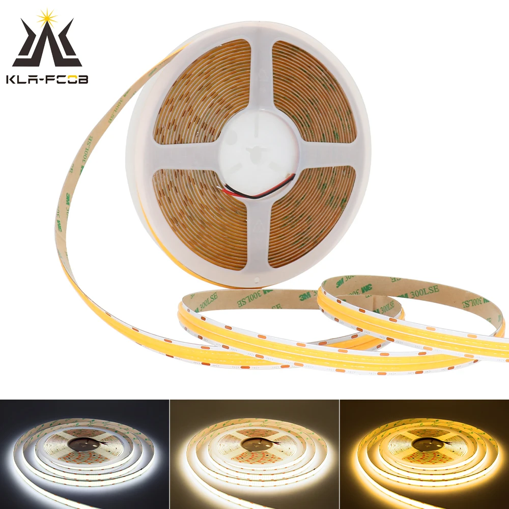 

24V COB LED Strip 600leds/m LED Light Strip 5M 10M 15M 20M LED Tape High Density Flexible LED Ribbon for Home Decor