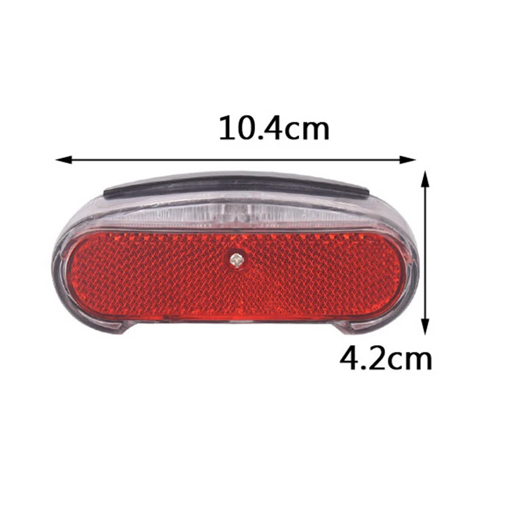 6V-48V E-Bike Rear Light Electric Bicycle Tail Light E-Scooter Night Safety LED Warning Rear Lamp