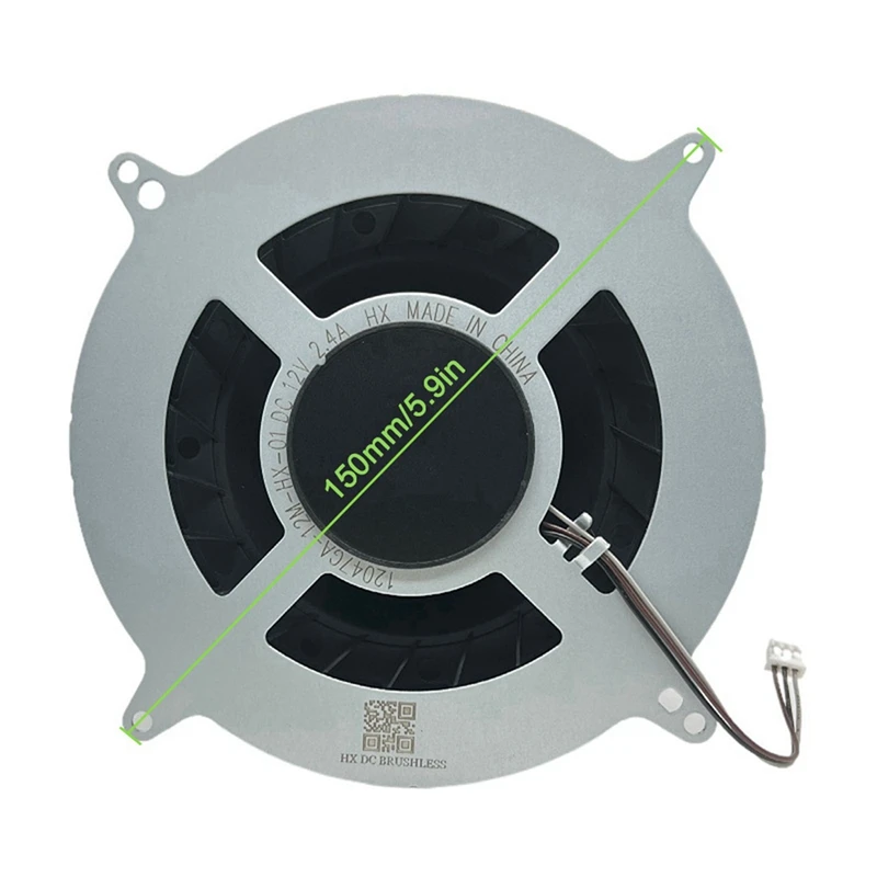 GTBL 2X 150Mm Centrifugal Fan DC 12V DC Silent Air Purifier Centrifugal Cooling Fan Fan