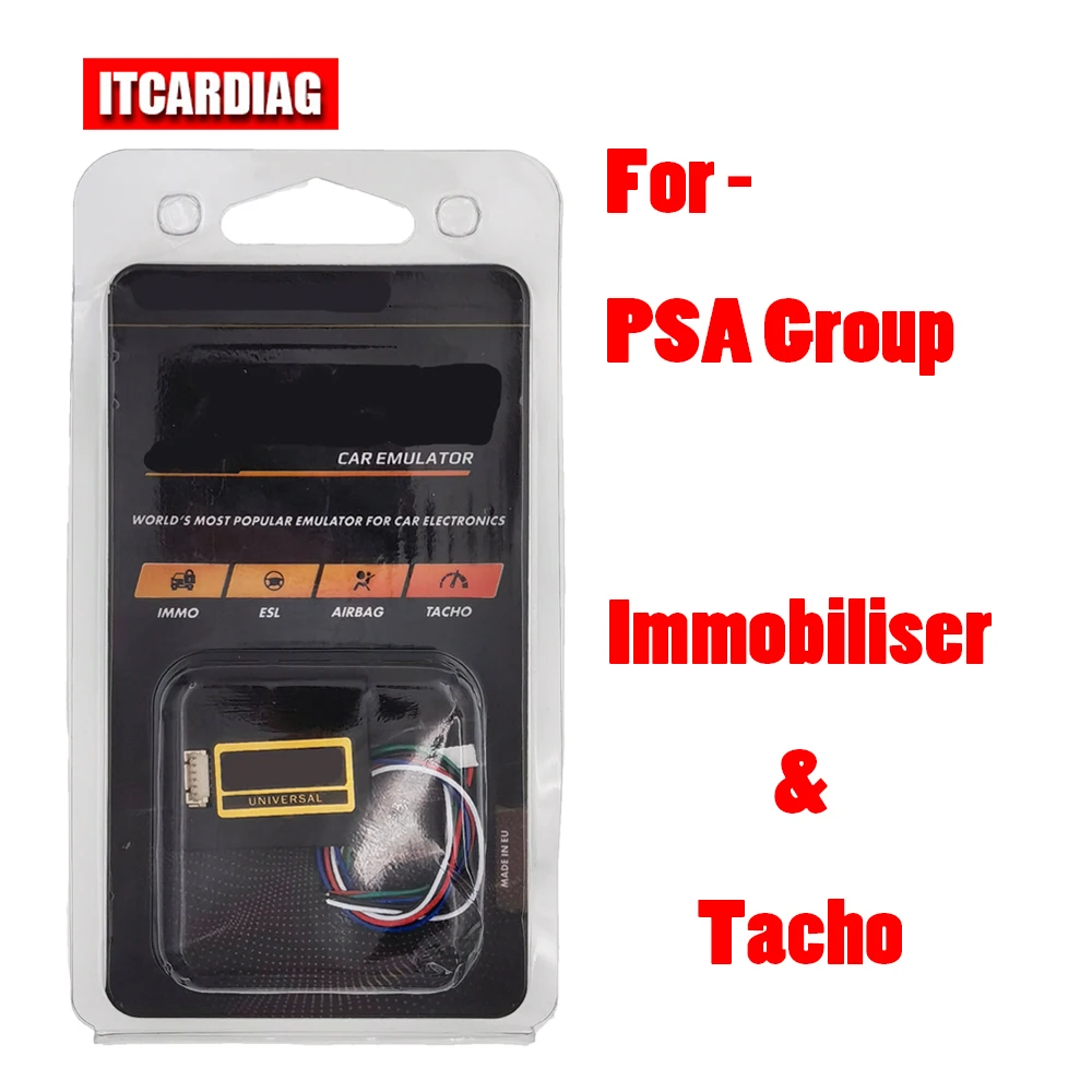 Universal Juli Pro V96 Car Emulator For PSA Group Immobiliser/Tacho Solutions EDC17C10 EDC16CP39 EDC16 EDC15 ME7.4.7 ME7.4.6 ME7