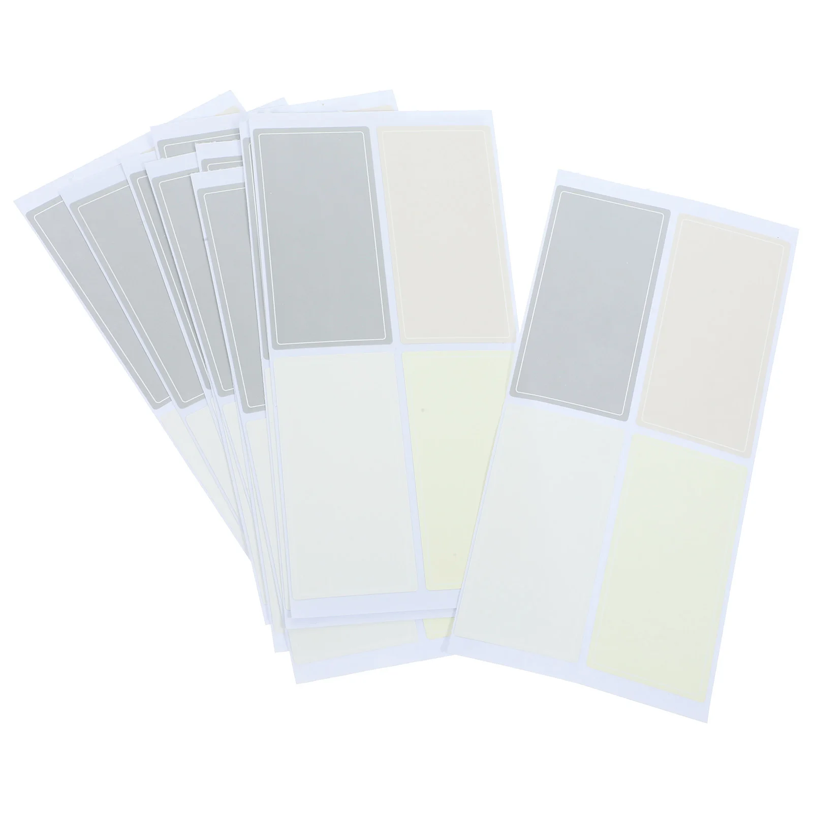 

120pcs Colorful Label Stickers Blank Sorting Tags For Classification Adhesive Sticker Labels Multi Purpose Name Tag Decal Sheets