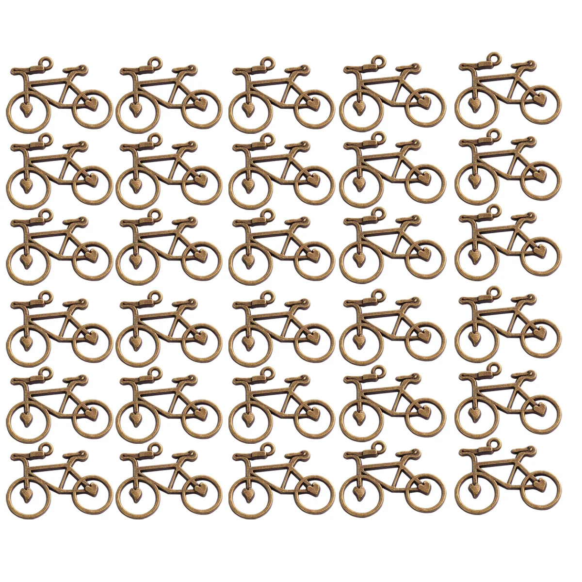 

30Pcs Alloy DIY Bicycle Pendant Charm Jewelry Making Accessories Necklace Bracelet Charms Alloy Pendant Charm