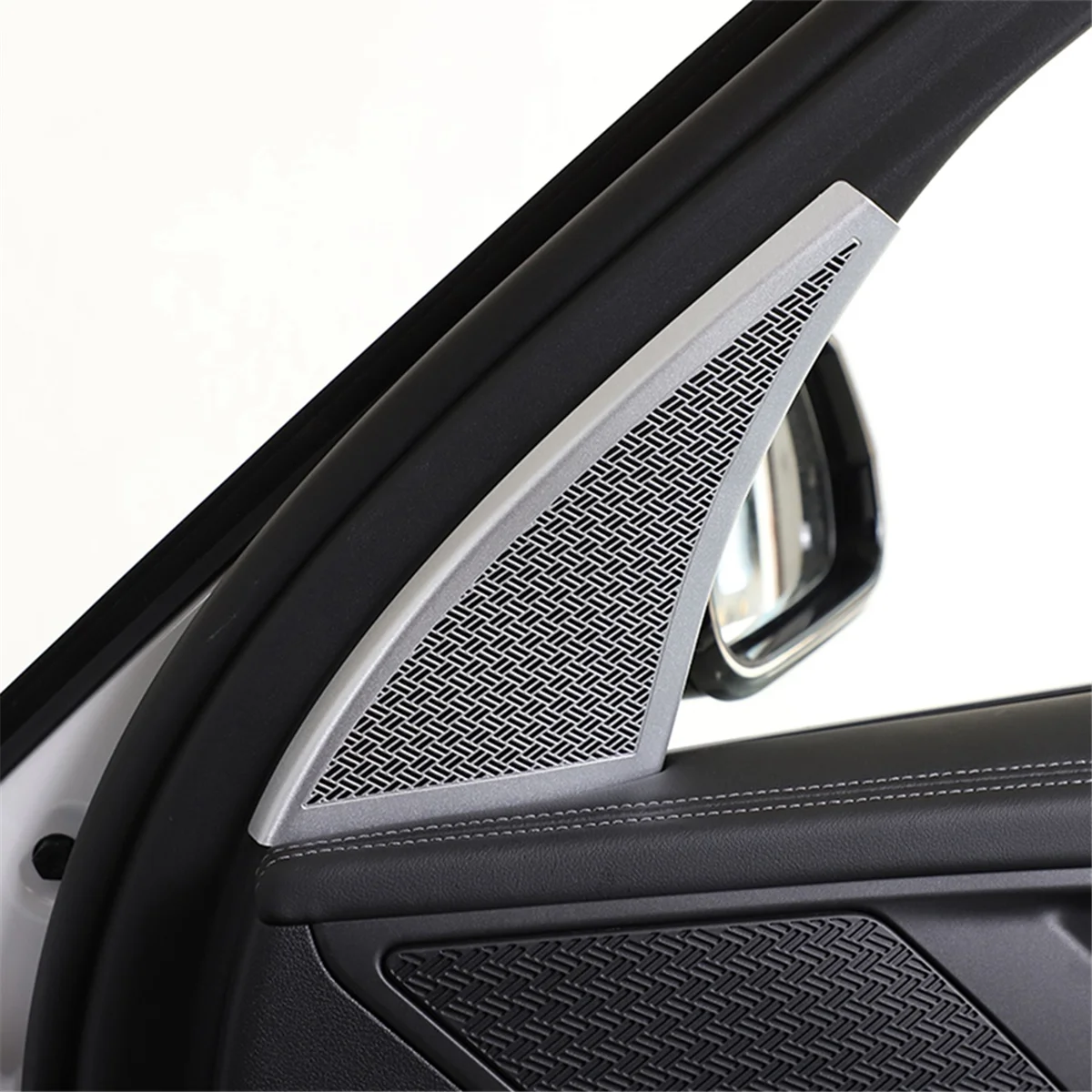 For BMW X1 U11 2023 2024 Car A-Pillar Speaker Cover Panel Horn Trim Frame Decoration Accessories